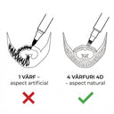 BarbăFix 4D Pen — creion barbă premium marble