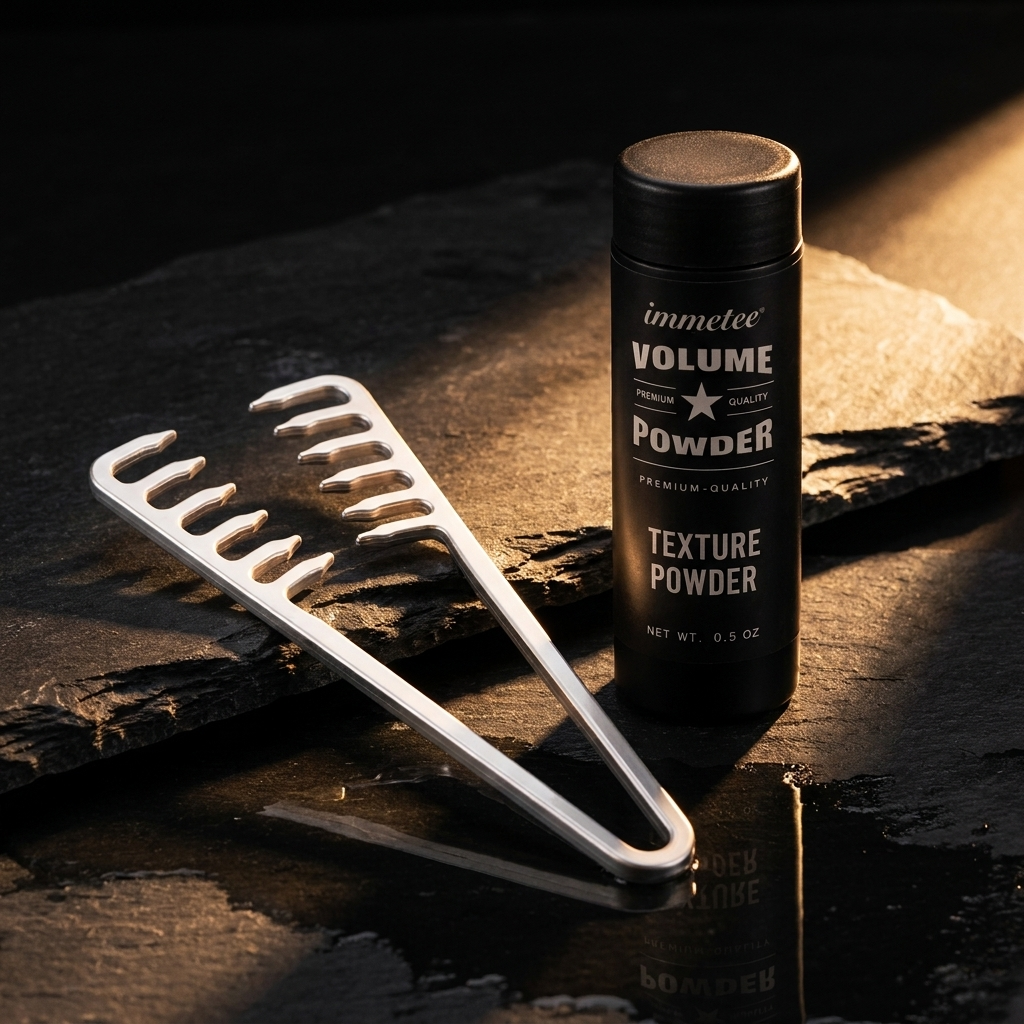 SET PRO — Pieptene Volum și Pudră fixare 24h ambalaj original
