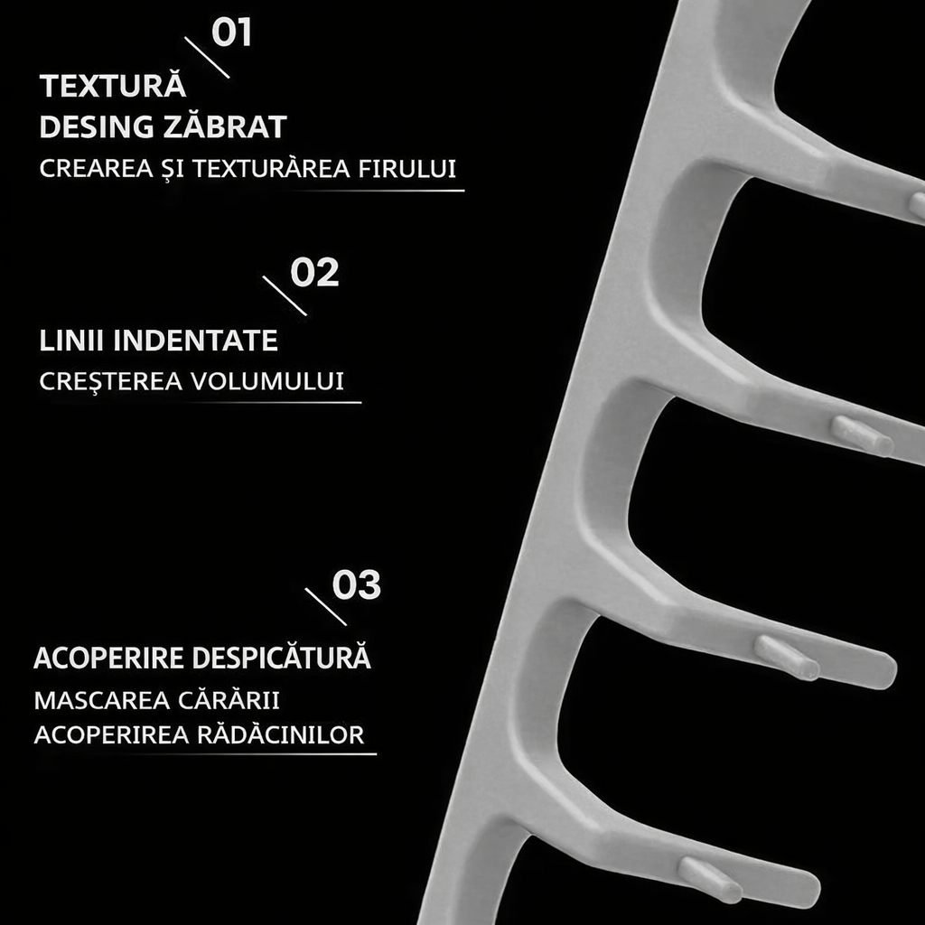 HairLift™ – Pieptene Volum Instant