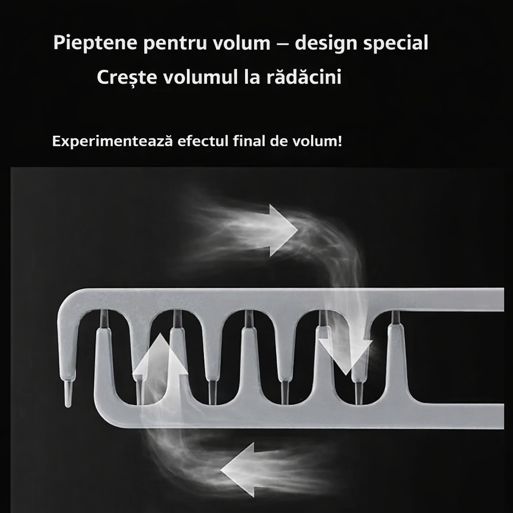 HairLift™ – Pieptene Volum Instant