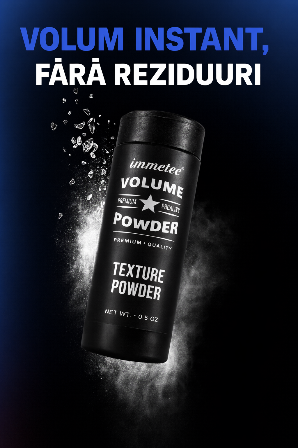Pudră Volum 24h HairLift — flacon premium auriu