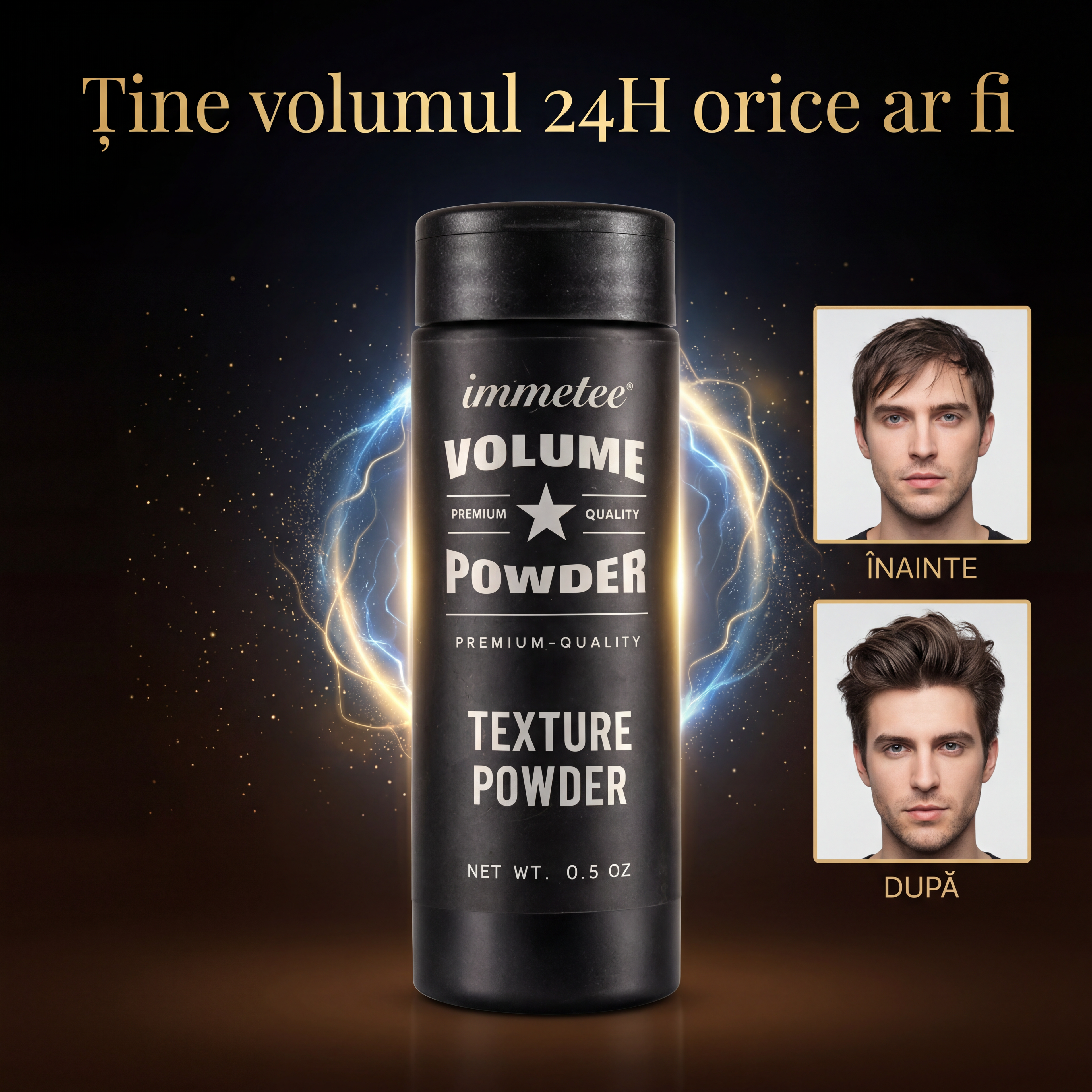 HairLift™ – Pudră de Volum 24h